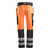 Snickers Hi-Vis Holster Pocket Trousers, Class 2, Orange image