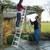 Abru High Handrail 8 Tread Stepladder