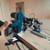 Bosch GCM 12 GDL 305mm Electric Sliding Mitre Saw & GTA 2600 Universal Work Bench