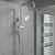 Cassellie Videria Round Thermostatic Shower Kit