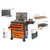 Beta RSC24/7 Mobile Roller Cabinet with 7 Drawers - Orange