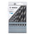 Bosch 10 Piece HSS PointTeQ Twist Drill Bit Set