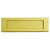 Carlisle Brass Victorian Plain Letter Plate - Polished image