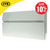 Cudis 18 Way Lumo Metal Consumer Unit with Busbar without Incomer image ebay10