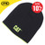 Caterpillar CAT Reversible Logo Beanie Hat One Size - Black image ebay10