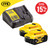 Dewalt 4.0Ah 18V Power-Pack with 2x 4.0Ah Batteries & Charger image ebay15