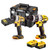 Dewalt DCK276M2T-GB 18v XR Brushless 2 Piece Kit with 2 x 4Ah Batteries, Charger and Case image