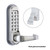 Codelock 500 Series Coded Front Plate only with Extra Long Spindles image