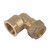 22mm x 3/4'' Compression Female Elbow - Pack of 10 image