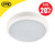 Zinc 14w LED Shallow Bulkhead Light - Standard image ebay20