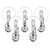 Eveready Eco GLS 30W(40W) 220-240V Clear E27 Light Bulb - Pack of 5 image