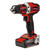 Einhell TE-CD 18/40 Li 18V Drill Driver, 1x 2.5Ah Battery, Charger, Case & 69 Piece Drill Bit & Screwdriving Bit Accessory Kit