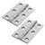 Carlisle Brass Double Stainless Steel Washered Butt Hinge 102mm - Satin Chrome image
