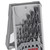 Bosch HSS & Brad Point Drill Bit Pack