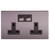 Energenie MiHome Style - Double Socket Nickel
