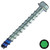 BLUE-TIP Hex Head Zinc Plated Screw Bolt 10 x 100 - Pack of 25