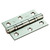 Eurospec Grade 7 Ball Bearing Hinge 76mm x 51mm 2mm - Pair Satin Stainless Steel Pack of 6