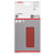 Bosch 115mm x 230mm Velcro Sanding Sheets - 80 Grit