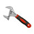 Faithfull Wide Mouth Adjustable Spanner 200mm - 46mm Capacity