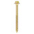 Timco 6.0 x 100mm Solo Coach Screw Zinc Yellow Passivated - Box of 100