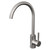Cassellie Single Lever Mono Kitchen Sink Mixer Tap - Brushed Stainless Steel image