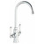 Cassellie Traditional Dual Lever Kitchen Mixer Tap image