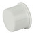 Floplast 32mm White Polypropylene Socket Plug