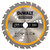 Dewalt Construction Saw Blade 184mm x 20mm 24T Cordless image