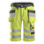 Snickers Hi-Vis Holster Pocket Shorts, Class 1, Yellow image