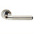 Eurospec Steelworx Shore SWL Lever  Screw On Rose - Dual Finish image