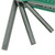 Hexagon Key Folding Set of 9 Imperial (5/64 - 1/4in)