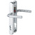 Hoppe Birmingham Aluminium Handle UPVC 122 x 70mm Silver image