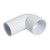 Floplast 40mm White ABS 90° Conversion Bend - Pack of 25