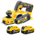Dewalt DCP580 18V XR 82mm Brushless Planer with 2x 5.0Ah Batteries, Charger & Case