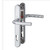 Hoppe Birmingham Aluminium Handle UPVC 122 x 70mm Polished Chrome image