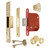 ERA BS High Security Fortress 5 Lever Deadlock 64mm - Brass image