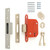 ERA BS High Security Fortress 5 Lever Deadlock 64mm - Chrome image
