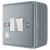 BG Electrical Metal Clad 13A DP Switched Fused Spur & Flex Outlet image 1