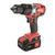 Flex PD 2G 18.0-EC FS55 18V Brushless Combi Drill with 2x 5.0Ah Batteries, Charger and Bag