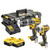Dewalt DCK2500P2B-GB 18V XR Tool Connect 2 Piece Kit with x 5Ah Batteries, Charger and Case image