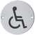 Hoppe Disabled Toilet Sign AR903D image