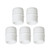 Floplast 40mm White ABS Male Iron Coupler - Pack of 5 image