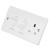 MK by Honeywell 45A DP Main Cooker Switch & 13A Switchsocket Outlet image