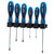 Draper 6 Piece Soft Grip Screwdriver Set in Rack image