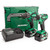 Hikoki KC18DBFL2JDZ 18V Brushless 2 Piece Kit with 2x 2.5Ah Multivolt Batteries, Charger & Case image 4