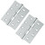 Hoppe 2x Ball Bearing Hinges 102 x 76mm - Stainless Steel image