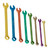 Sealey Combination Spanner Set 14pc Multi-Coloured Metric