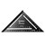 Faithfull Prestige Quick Square Black Aluminium 300mm (12in)