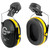 JSP Helmet Mounted Ear Defenders (Black/Yellow) SNR 25dB image