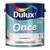 Dulux Once Satinwood Pure Brilliant White Paint (2.5 Litre) image